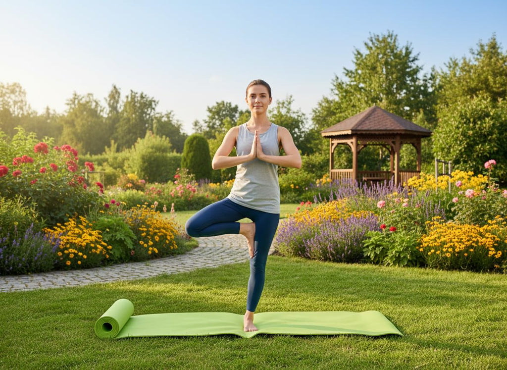 HAS Yoga Mat 6 MM Thik for Exercise and Fitness