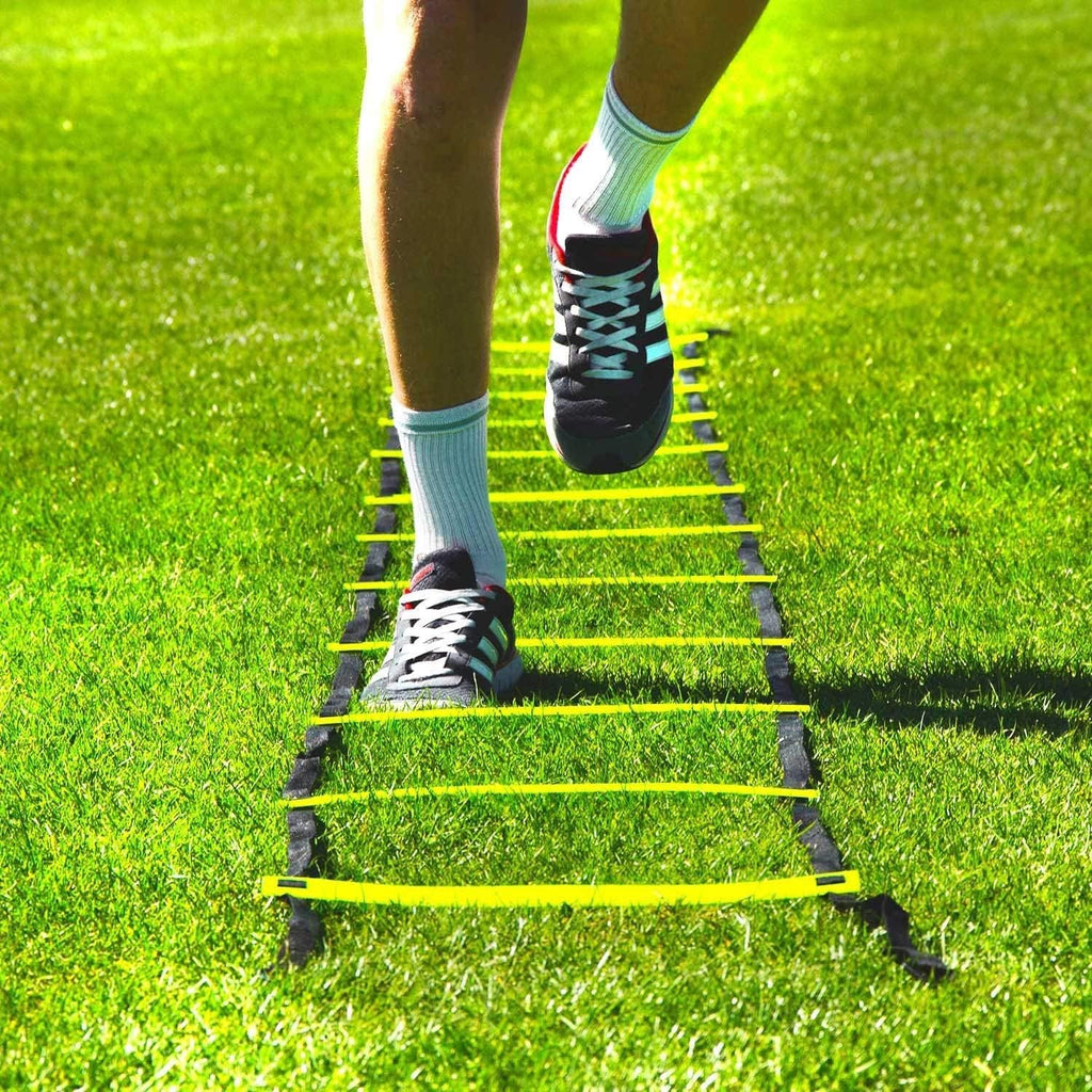 HAS Agility Ladder with Carry Bag - 8 mtr me 20 rungs - Speed Training Ladder for Kids and Adults